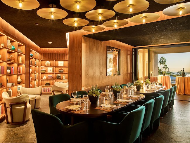 Reveal Private Dining Setup